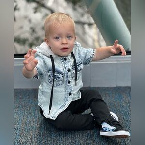 Lenox James denim button down